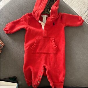 Polo by Ralph Lauren Red Kids One Piece